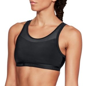 Under Armour womens Low Mesh Scoop Back Sports Bra